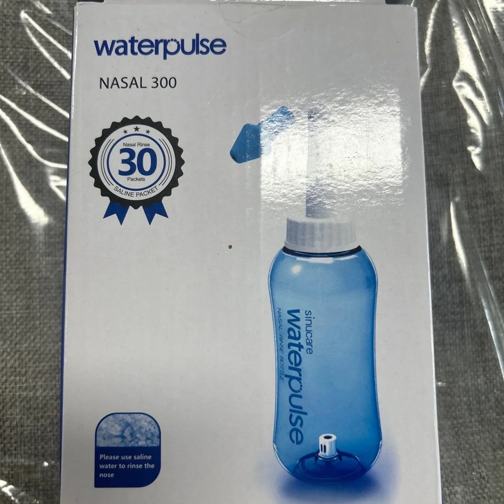 Waterpulse Sinus Rinse Kit Neti Pot Nasal 300 Nasal Wash Bottle YT-300 - Picture 7 of 7
